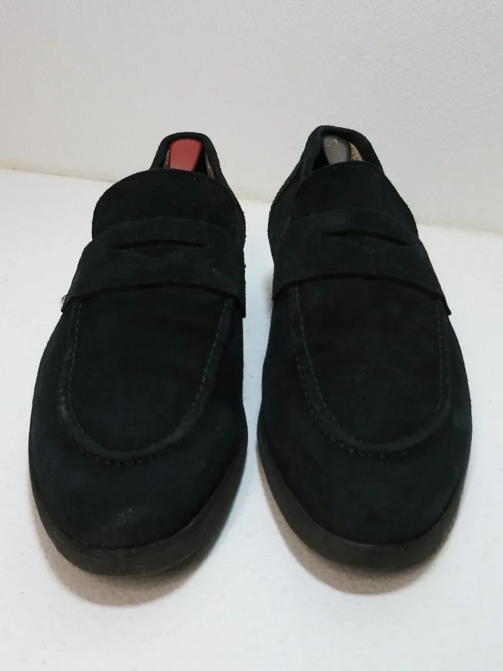 Marechiaro Suede Leather Dress Moc's Loafers Footwear Shoes Men's Italy sz 42.5